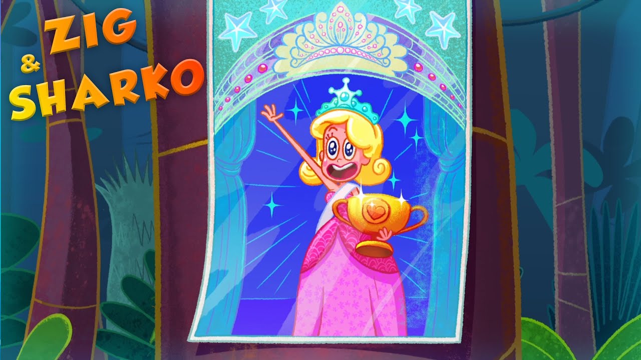 Zig & Sharko 👑 MISS BEACH (SEASON 2) Compilation Cartoon for Kids - YouTube