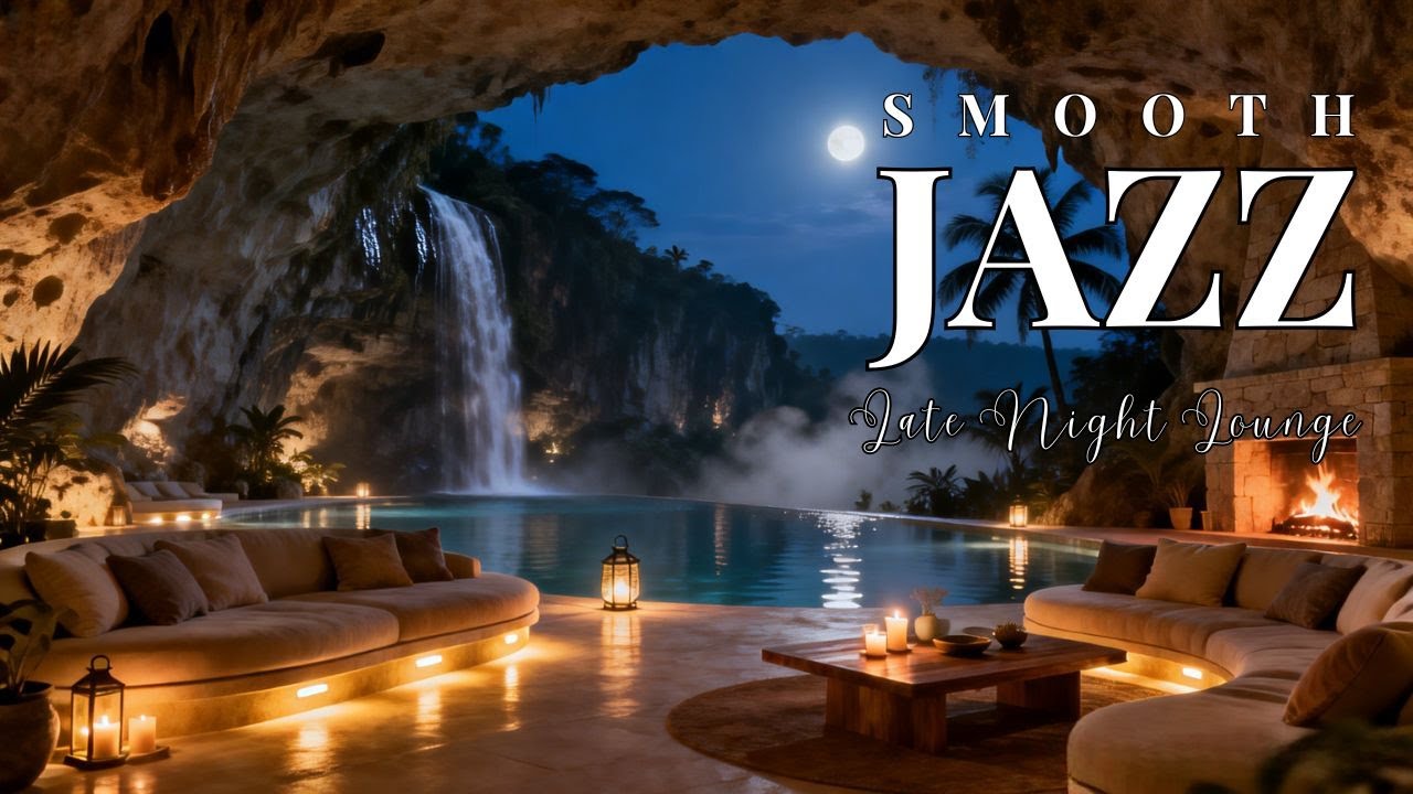 Late Night Smooth Jazz 🌙 Cozy Jazz Music for Relax, Work & Sleep (Live 24/7)