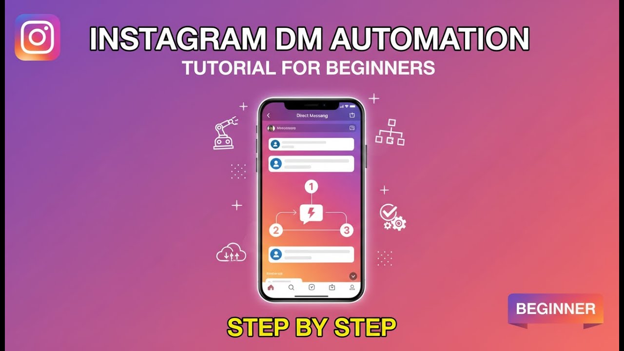 Instagram DM Automation Tutorial for Beginners Step by Step - YouTube