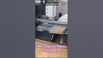 Máy lọng CNC Router sử dụng công nghệ AI, camera xử lý hình ảnh, nhận diện phôi #duyhau #daiphucvinh