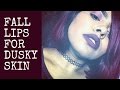 Best fall lipsticks for duskydarkindian skin