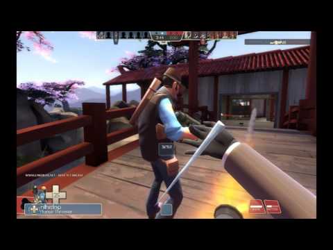 stupid Lmaobox hacker keeps spawn camping us (TF2)