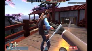 stupid Lmaobox hacker keeps spawn camping us (TF2)