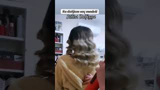 Su dalgası saç modeli