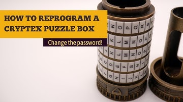 How to reprogram a Cryptex puzzle box