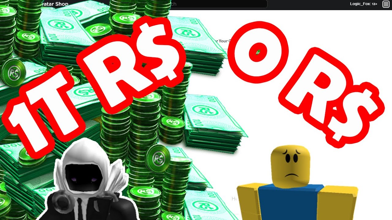 1 TRILLION ROBUX LogicFox YouTube 1 TRILLION ROBUX LogicFox YouTube