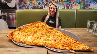 Only 5m48s To Finish Montreal's Biggest Pizza Slice?! | The Super-Sized Alto Pizza Record Challenge