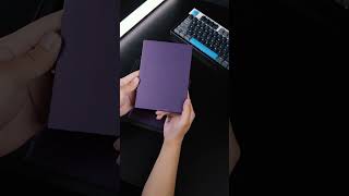 Unboxing Cuneflow AI e-ink notebook. #ai #cuneflow #notebook #meeting  #tech #tablet #eink