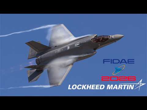 Practica Lockheed Martin F-35 Lightning II FIDAE 2026