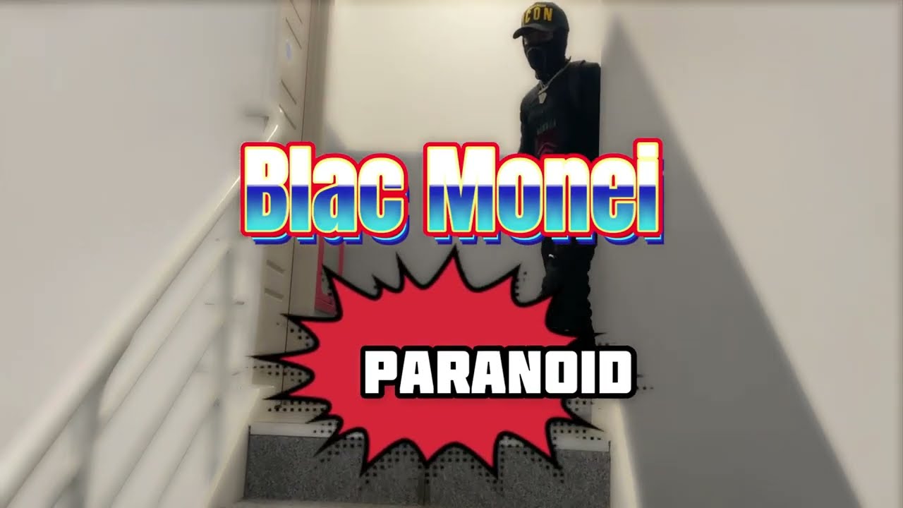 Blac Monei - Paranoid (visualizer) @iblacmoneismg | 🇯🇲 | 🇵🇰