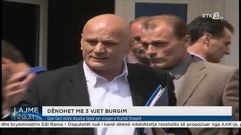 Gani Geci është shpallur fajtor për vrasjen e Ruzhdi Shaqirit