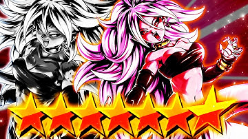 (Dragon Ball Legends) 7 Star Evil Android 21 on Regeneration, Androids, and Female Warriors!
