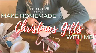 MAKE HOMEMADE CHRISTMAS GIFTS WITH ME | easy, affordable, and customizable!