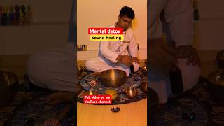 Tibetan singing Bowls #soundhealing #432hz #spiritualbody #aurabowl #relaxationmusic #auraclesnsing