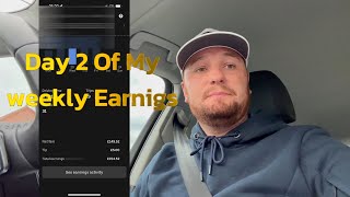 Day 2 of my full week Uber UK Earnings