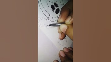 Cute Mickey Mouse Easy 😍🥰 #mickeymouse #shorts #virel #ytshorts #youtube