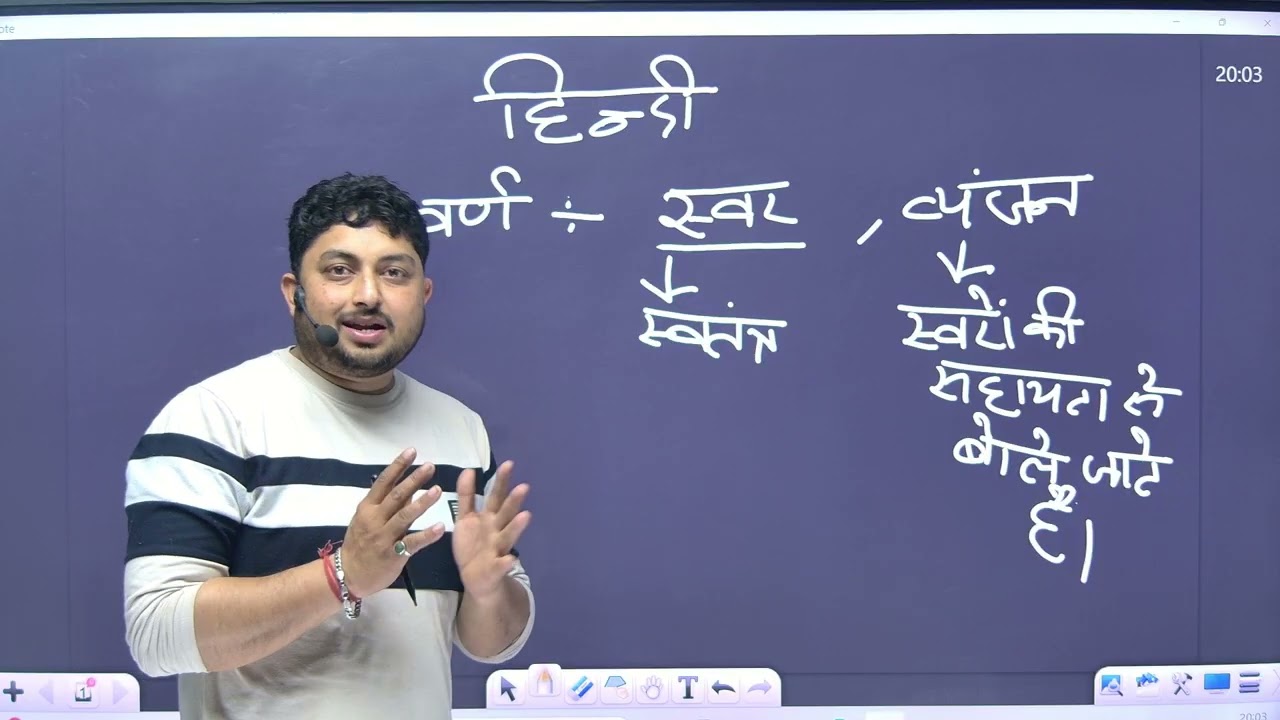 हिंदी वर्णमाला का सामान्य परिचय // Gaurav Sir // UP police 2026