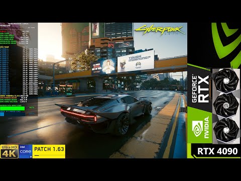 Cyberpunk 2077 Patch 1.63 Path Tracing DLSS 4K | RTX 4090 | i9 13900K