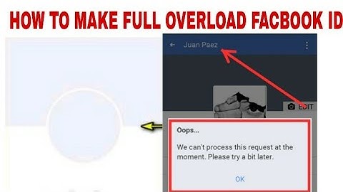 HOW TO MAKE FULL OVERLOAD FACEBOOK ACCOUNT [Using Android 2019]