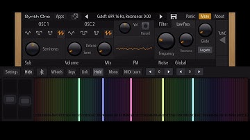 Nathan K5HL On Synthesizer
