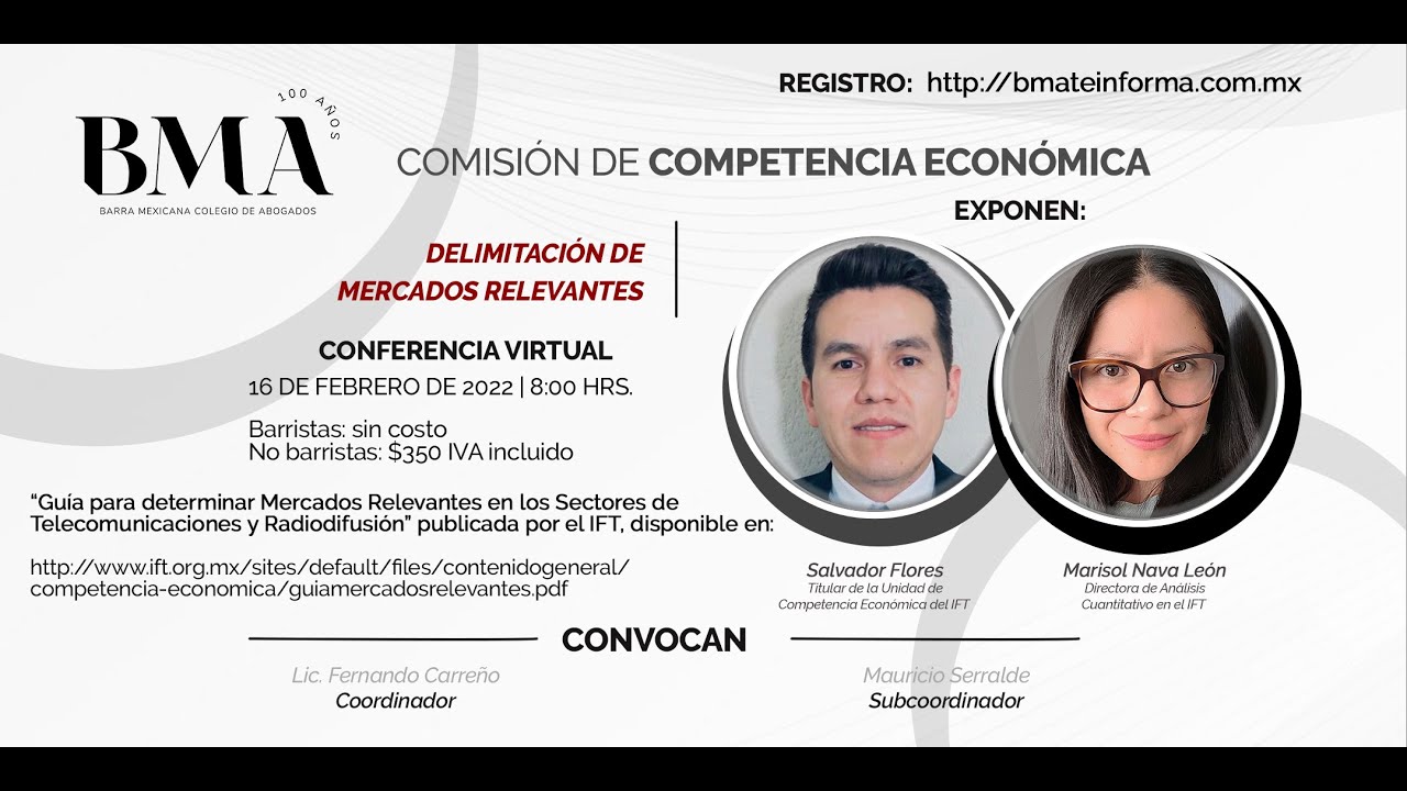 Delimitación de mercados relevantes.