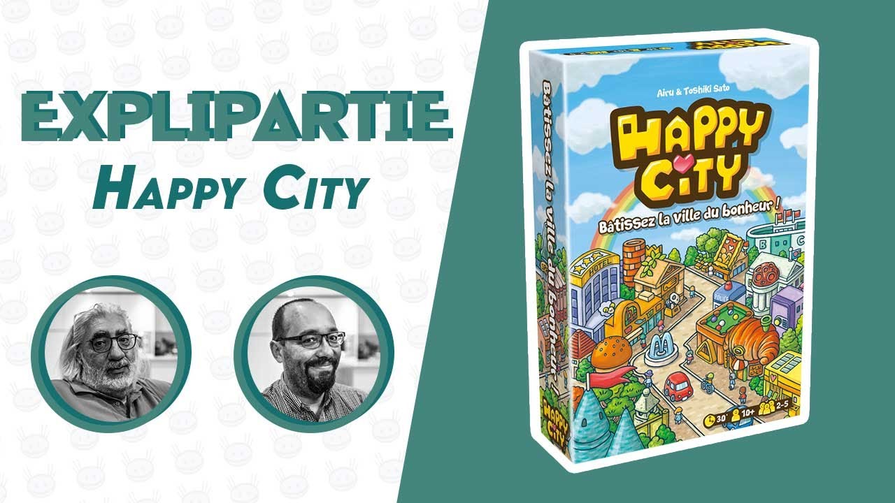 Buy Happy City - Cocktail games - Board games