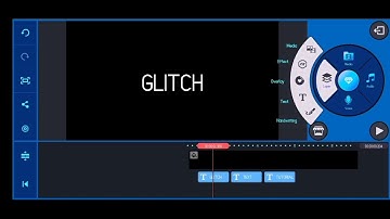 Glitch Text Effect tutorial using Kinemaster in Android.