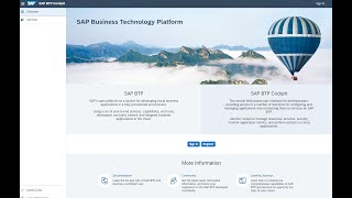 Creation of DEV Space in SAP Business Application Studio(BAS).
