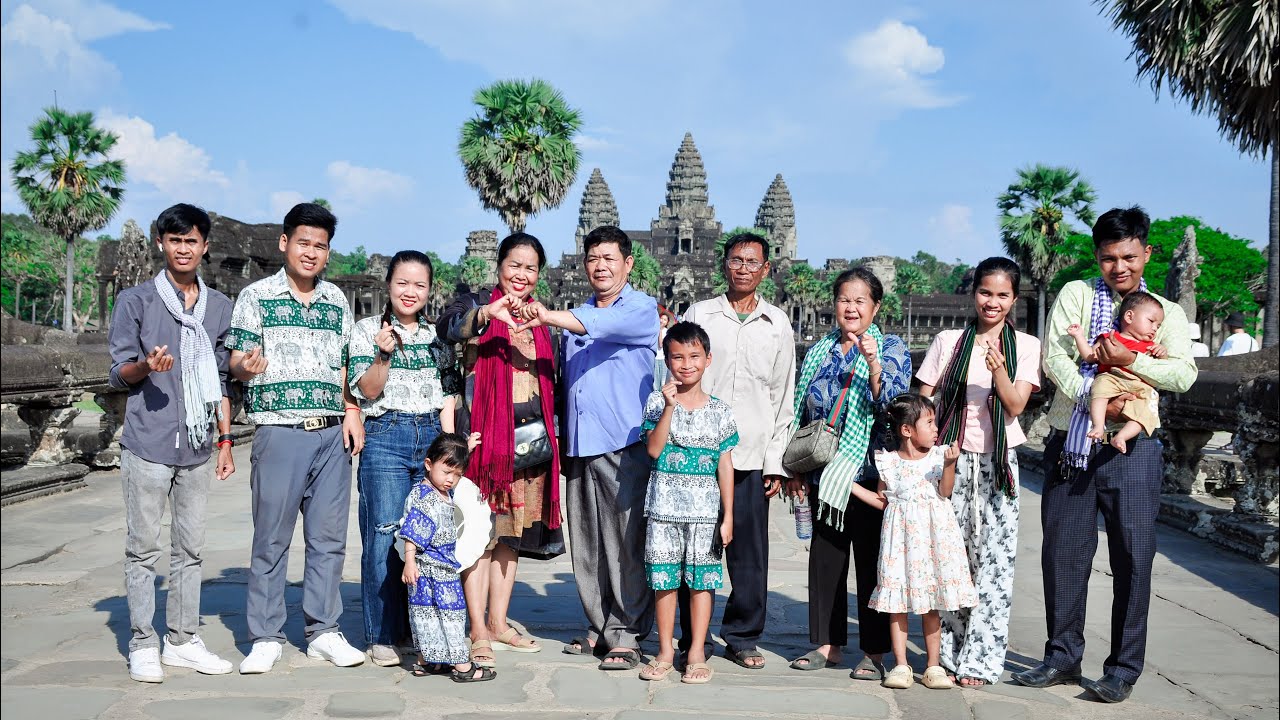 ដំណើរកម្សាន្តទៅកាន់ខេត្តសៀមរាប -Trip to Siem Reap (Full Video)