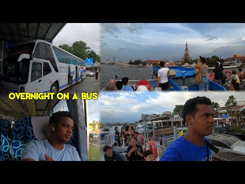 VIP BUS Overnight on a Bus Phuket to Bangkok 🇹🇭 Thailand