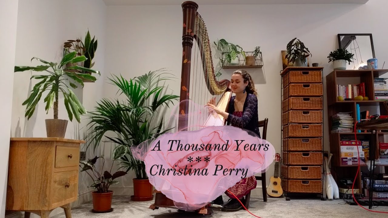 A Thousand Years - Christina Perry (harp cover)