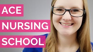 How to Get Straight A's in Nursing School (TOP TIPS!)