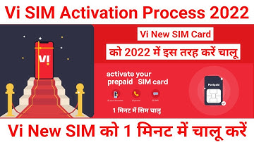 Vi SIM Activation New Process | How to Activate Vi New SIM Card | Vi SIM Kaise Chalu Kare