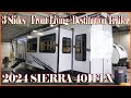 Front Living Destination Trailer 2024 SIERRA 401FLX by Forestriver RV at Couchs RV Nation