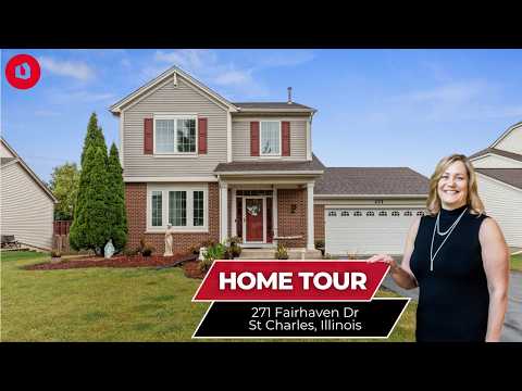 271 Fairhaven Dr, St Charles, IL home video tour