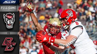 NC State vs Boston College Full Game | 2019 ACC Football