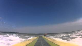 Surfing in Corolla August 1, 2015