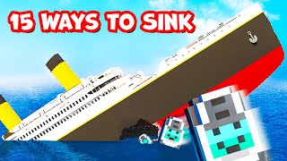 15 WAYS To Sink The TITANIC | Teardown screenshot 4
