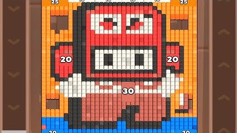 Color Pixel Shooter Level 97 Walkthrough