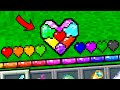 GIOCO A MINECRAFT CON UN SOLO CUORE ENORME!