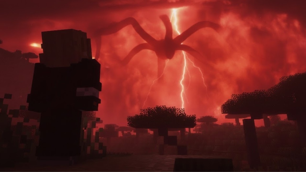 O Mod mais Assustador de STRANGER THINGS no Minecraft!