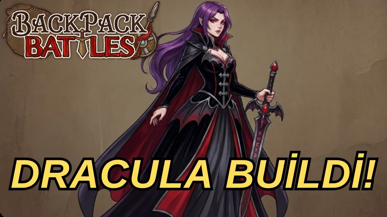 Dracula buildi efsane bir şekilde geri döndü!!!| #backpackbattles