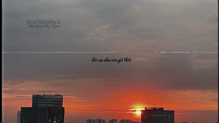 Lofi 2  Nếu Lúc Trước Em Đừng Tới   Phạm Đình Thái Ngân