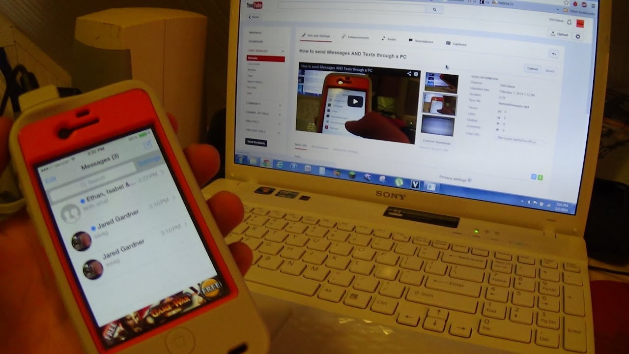 how-to-remotely-access-imessages-on-pc-youtube