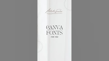 CANVA Fonts for You #freefonts #canvafonts #canvafree #fontstyle #Typography #canvatipsandtricks
