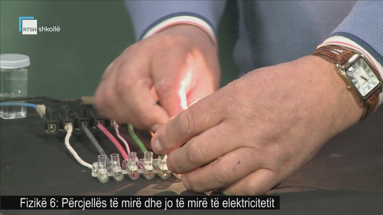 Fizikë 6 - Përcjellës të mirë dhe jo të mirë të elektricitetit