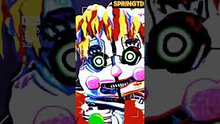Scraptrap (Shiny) vs ScrapBaby(Shiny)#SpringTD #fnaf #Edit#FNTD