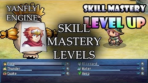 YEP.178 - Skill Mastery Levels - RPG Maker MV
