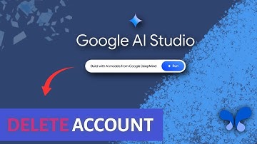 How to Delete Google AI Studio Account 2025?