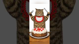 Cat Eats Minecraft Cake… in Minecraft!🍰